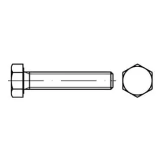 Reyher 933 6kt.Schrauben M 12 x 50 Güte 10.9 (100 Stück) - Hochwertige 6-Kant-Schrauben für vielseitige Anwendungen, mit robustem Material und präziser Gewindegröße für zuverlässige Verbindungen.