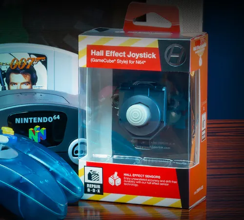 RepairBox Hyperkin N64 Hall Effect Thumbstick Joystick für Nintendo 64 Controlle