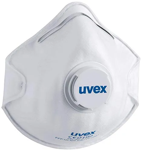 UVEX 2110 Filter-Atmungsgerät, Unisex, Erwachsene, Weiß, Einheitsgröße