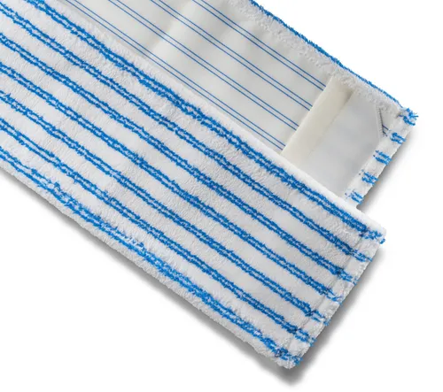 Produktbild Mopptex Mikrofasermopp Sani mit Borste 40 cm Blau Microfasermopp Borstenmopp