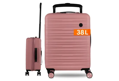 cocoono Trolley Polycarbonat Hartschalenkoffer mit TSA-Schloss - Robuster Koffer mit extra breitem Gestänge und 8 leichtgängigen Rollen für müheloses Reisen. Ideal für Kurzreisen und Geschäftsreisen, erhältlich in verschiedenen Größen.