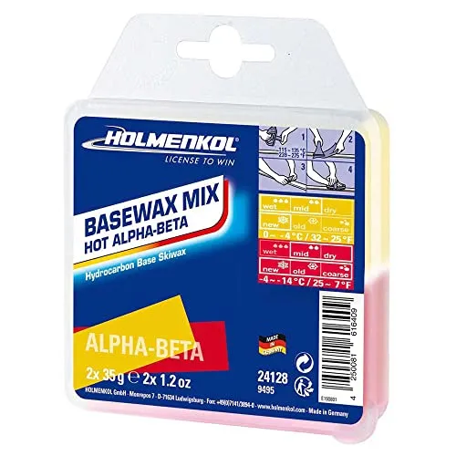 Holmenkol Worldcup Mix hot Yellow-red 2X 35g