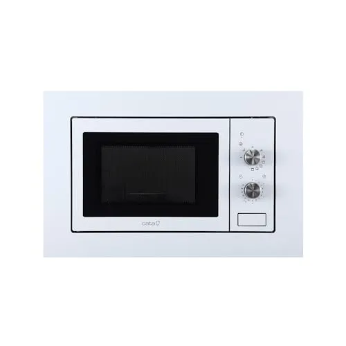 CATA MMA 20 WH Einbaumikrowelle - Mikrowelle mit Grillfunktion, 20L Kapazität und 5 Leistungsstufen für schnelles und vielseitiges Kochen, ideal für moderne Küchen.