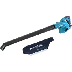 Makita DUB 186 Z Akku Gebläse Laubbläser 18 V - Laubgeräte mit Fangsack, ideal für eine mühelose Reinigung von Garten und Hof – leistungsstark und kabellos.