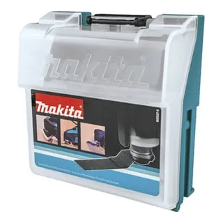 Makita Zubehörbox 143308-0 - Werkzeugkoffer leer, ideal zur sicheren Aufbewahrung und Organisation von Makita Werkzeugzubehör.