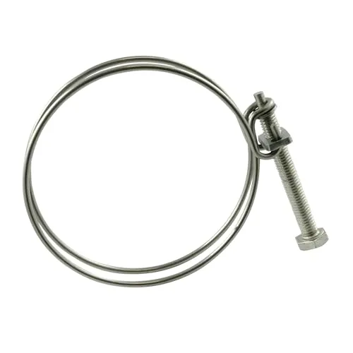 Schlauchschelle für 75mm Warmluftschlauch Spiralschlauch Standheizung Drahtschlauchschelle Drahtschelle