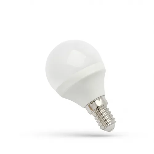 LED E14 6W 230V AC Kalteweiß BALL 560 Lumen 160°