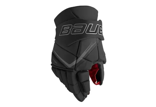 Bauer Eishockeyhandschuhe Vapor FLY40 Intermediate - Ergonomisch gestaltete Hockeyhandschuhe mit optimalem Schutz und Beweglichkeit. Strapazierfähiges Material und griffige Innenhand für präzise Stockkontrolle.