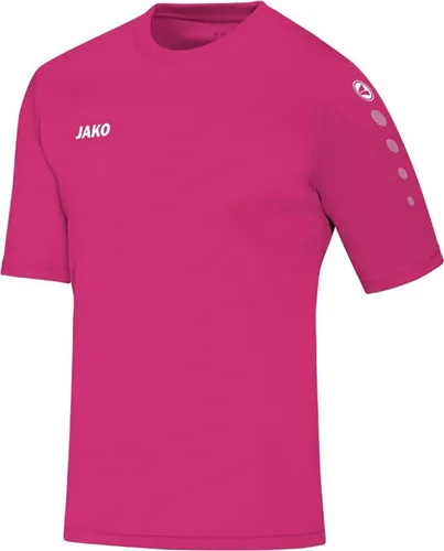 JAKO Unisex Trikot Team KA - 4233, Farbe:deep pink, Größe:L