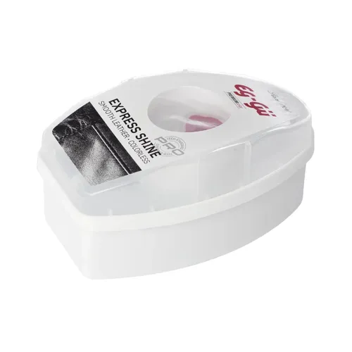Eg-gü Premium - Express Shine - polierender Schwamm mit flüssiger Schuhcreme für