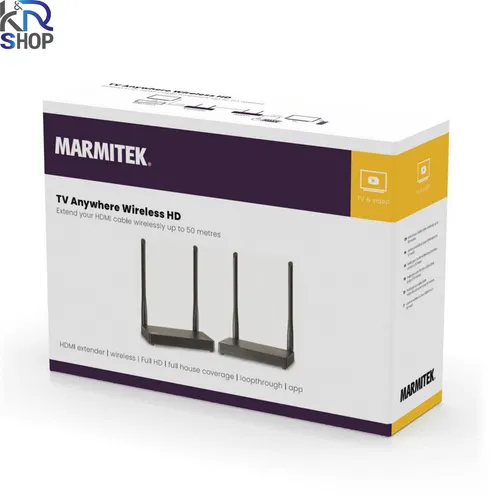 Marmitek Drahtloser HDMI-Sender — TV Anywhere Wireless HD von Marmitek