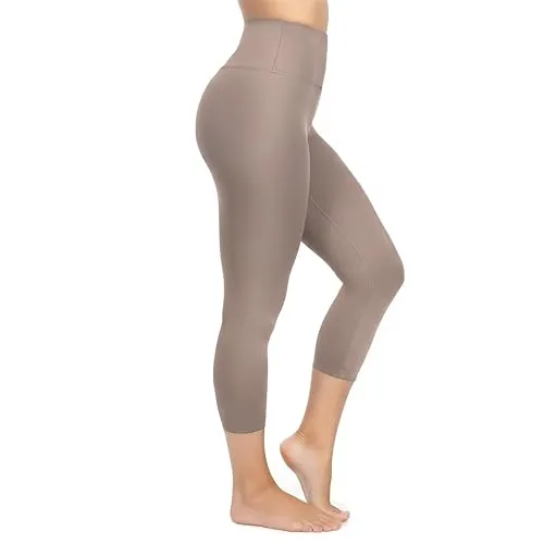 Smilodox Leggings Mirella - High Waist Capri-Leggings - Hochwertige 3/4 Sportleggings aus weichem Stretch-Material, ideal für Yoga und Freizeit. Der hohe Bund sorgt für optimalen Halt und einen perfekten Sitz.