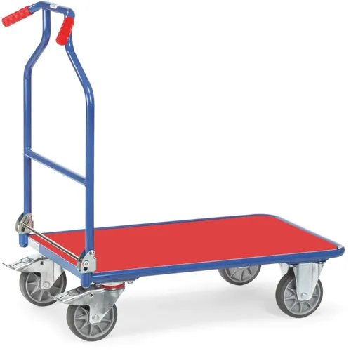 Fetra Transportwagen Optiliner 3301 - klappbar, 400kg Tragkraft - Transportroller mit 400kg Tragkraft, platzsparend klappbar und ergonomisch gestaltet für optimale Handhabung. Ideal für den Einsatz in Lager und Werkstatt.