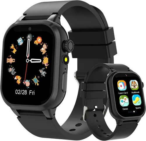 Ruopoem Smartwatch (2,5 cm, sim-karte), Kinder Smartwatch mit