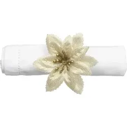 Serviettenringe, Weihnachtsstern, 2er-set von FÉÉRIC LIGHTS AND CHRISTMAS