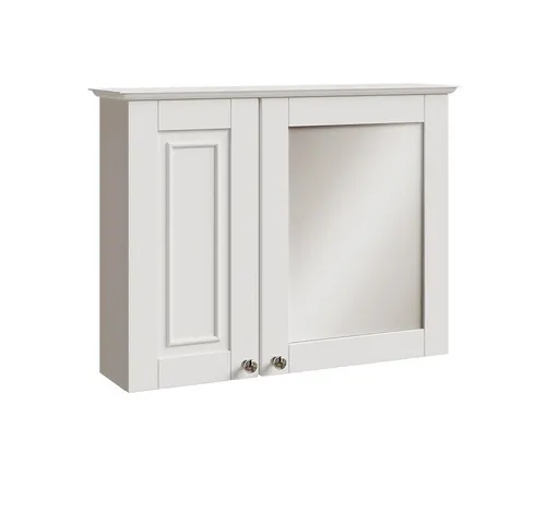 Vicco Badezimmerspiegelschrank Vanity, Weiß, 68 x 51 cm - Spiegelschränke mit praktischem Stauraum und integriertem Spiegel für ein stilvolles Badezimmer, ideal für Ihre Beauty-Produkte und Dekoration.