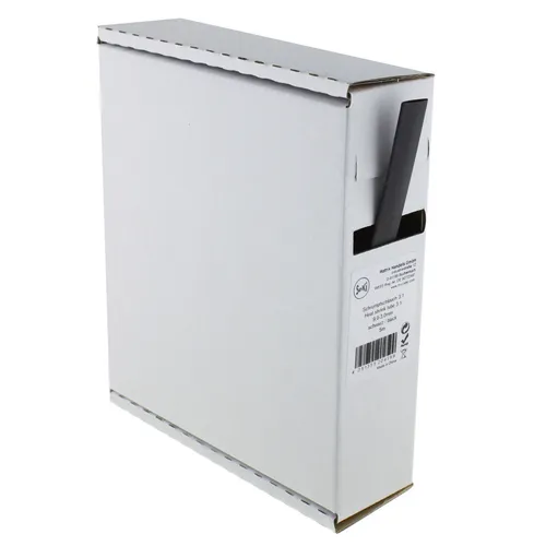 Schrumpfschlauch schwarz 3:1, 9,0 von Seki