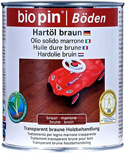 biopin Natur Hartöl 0,75 L, braun, 02021