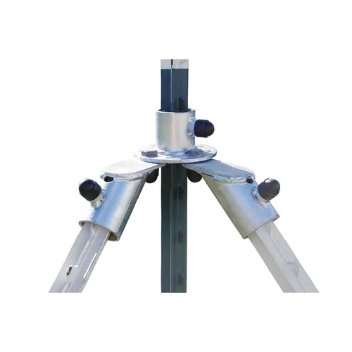 AKO 90' Ecklösung-Set für T-Pfosten - Robustes Stahl-Zaunpfosten-Ecklösung-Set, ideal für stabile und langlebige Zaunanlagen.