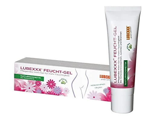LUBEXXX Feucht-Gel. Pflegendes Intim-Gel 50ml, Naturkosmetik Made in Germany