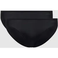 Skiny Slip aus Mikrofaser im 2er-Pack Modell 'Every Day In Micro' in Black, Größe 38