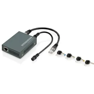 LevelOne Gigabit High Power PoE-Splitter 25 Watt - Powerline - Leistungsstarker PoE-Splitter mit 25 Watt, ideal für die Stromversorgung von Geräten über Ethernet-Kabel.