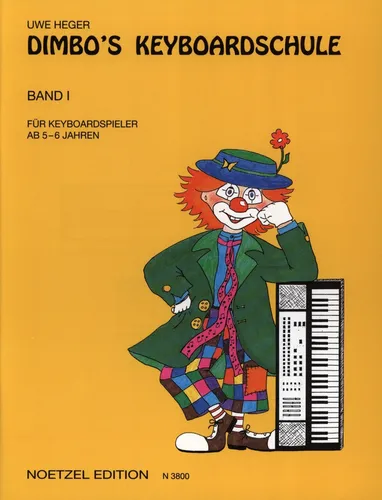 Dimbo's Keyboardschule Bd. 1 für Spieler ab 5-6 Jahren PORTOFREI VOM FACHHÄNDLER