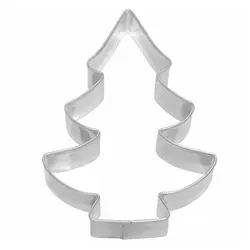 Birkmann Ausstechform Tannenbaum, Weißblech silberfarben