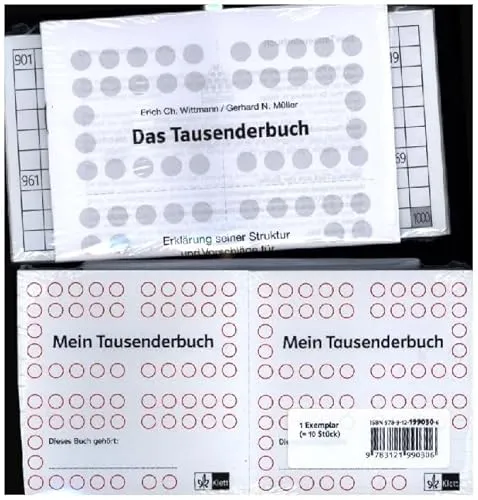 Das Zahlenbuch 3/4: Mein Tausenderbuch (10er-Pack) von Ernst Klett Verlag