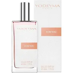 YODEYMA Parfum For You - Eau de Parfum für Damen 50 ml - Eau de Parfum mit herb-süßem Duft, kombiniert Bergamotte, Jasmin und weiße Zeder. Ideal für die optimistische Frau, die Frische und Eleganz schätzt.