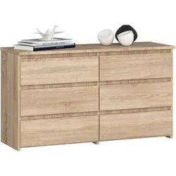 Raumhirsch Furniture Kommode Sonoma Eiche, 100x57x35 cm
