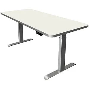 Kerkmann Move 3 Premium elektrisch höhenverstellbarer Schreibtisch - Kinderschreibtisch mit elektrischem Höhenverstellmechanismus, ideal für wechselnde Arbeitspositionen zwischen Sitzen und Stehen, fördert gesunde Körperhaltung und verringert Rückenprobleme.