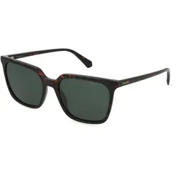 Polaroid Damen PLD 4163/S Sonnenbrille, Havana, 70 - Stylische Sonnenbrille für Damen, mit polarisierten Gläsern für optimalen UV-Schutz und klare Sicht, ideal für sonnige Tage.