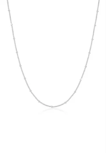 Feine 925 Silberkette Kugelkette ohne Anhänger - Elegante Halskette aus 925er Silber, ideal als zeitloses Basic-Accessoire oder als vielseitige Ergänzung zu Anhängern. Perfekt für jedes Outfit.