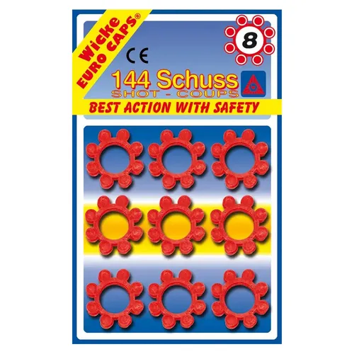 8er Munition 144 Schuss auf Blister