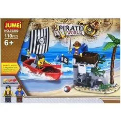 Piraten Bausteine 110 Teile – Kreatives Spielvergnügen