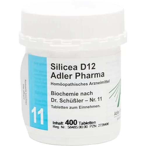 BIOCHEMIE Adler 11 Silicea D 12 Tabletten 400 St