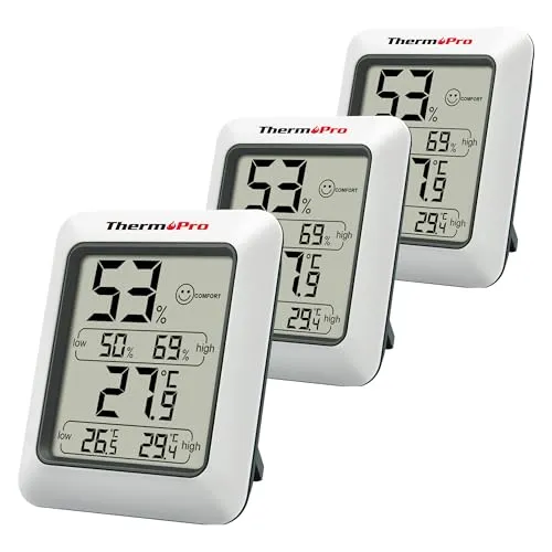 ThermoPro TP50-3 digitales Hygrometer von ThermoPro