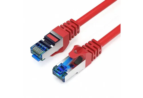 JAMEGA CAT 7 Patchkabel Ethernet RJ45 Netzwerkkabel Rohkabel LAN Kabel LAN-Kabel, CAT.7, RJ-45 Stecker (Ethernet) (100 cm)