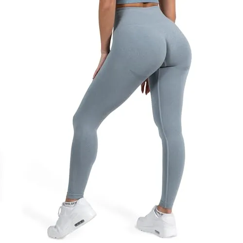 Smilodox Leggings Amaze Pro mit Scrunch-Effekt – High Waist Fitnesshose - Hochwertige, blickdichte Sport- und Yogahose mit Scrunch-Effekt für eine optimale Passform und Figurformung. Ideal für Yoga und Gym, sorgt für Bewegungsfreiheit und Komfort.