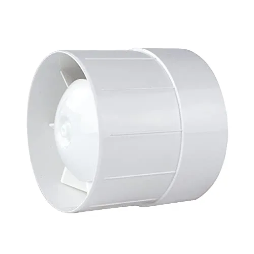 Kanal Rohrventilator Rohreinschub Abluft Lüfter Rohr Ventilator Leise WKA Ø 125 mm Kugellager Rohrlüfter