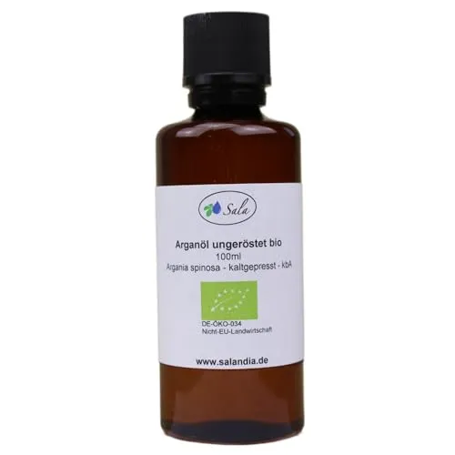 Sala Arganöl kaltgepresst ungeröstet food grade BIO 100 ml PET Flasche