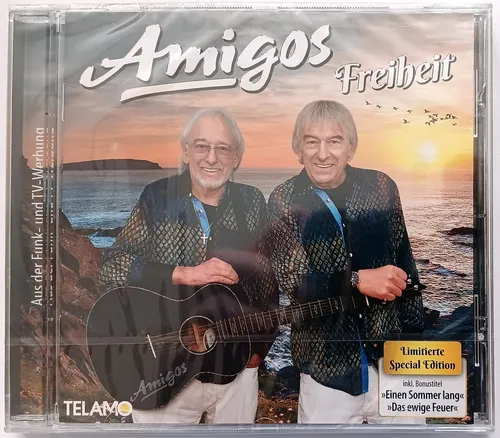 Amigos - Freiheit (2021) NEU, CD, Album, Schlager, 17 Songs, Limitierte Edition