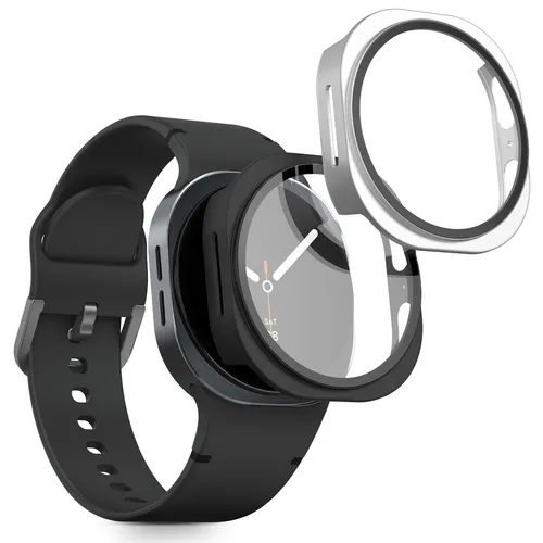 2x Glas Hülle für Samsung Galaxy Watch 8 44mm Schutzhülle