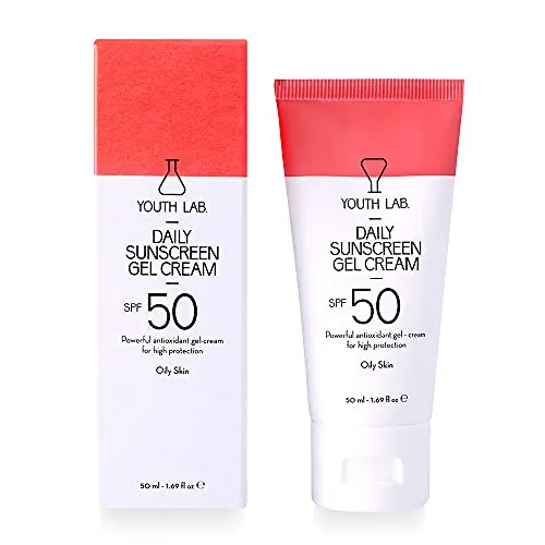 Daily Sunscreen Gel Cream Spf 50 Oily Skin 50Ml