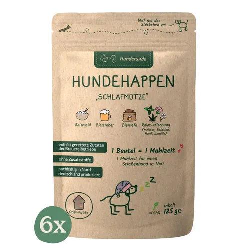 Hunderunde Hundehappen Schlafmütze