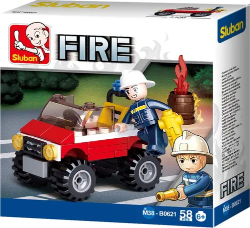 Sluban Fire Feuerwehrfahrzeug M38-B0621