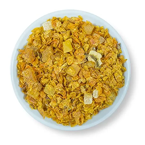 Frucht Sanddorn Frühlingstee - loser Früchtetee mit Äpfeln, Hagebuttenschalen, Sanddornbeeren und Orangenschalen - Eistee - 100Gramm 1001