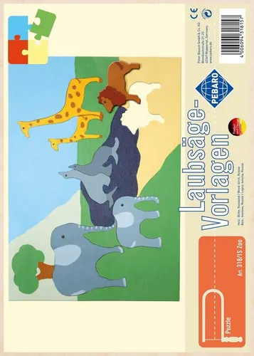 Pebaro Kreativset Laubsägevorlage 