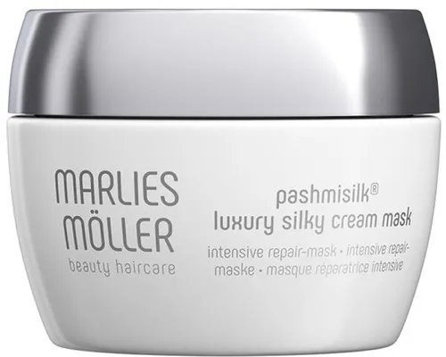 Marlies Möller Pashmisilk Luxury Silky Cream Mask 120 ml - Intensivkur für trockenes Haar, repariert und revitalisiert intensiv mit luxuriösem Silky Cream-Formel.